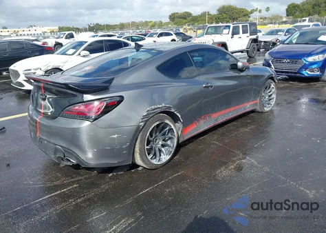 2012 Hyundai Genesis 2.0T from USA, damaged, VIN KMHHT6KD4CU076861